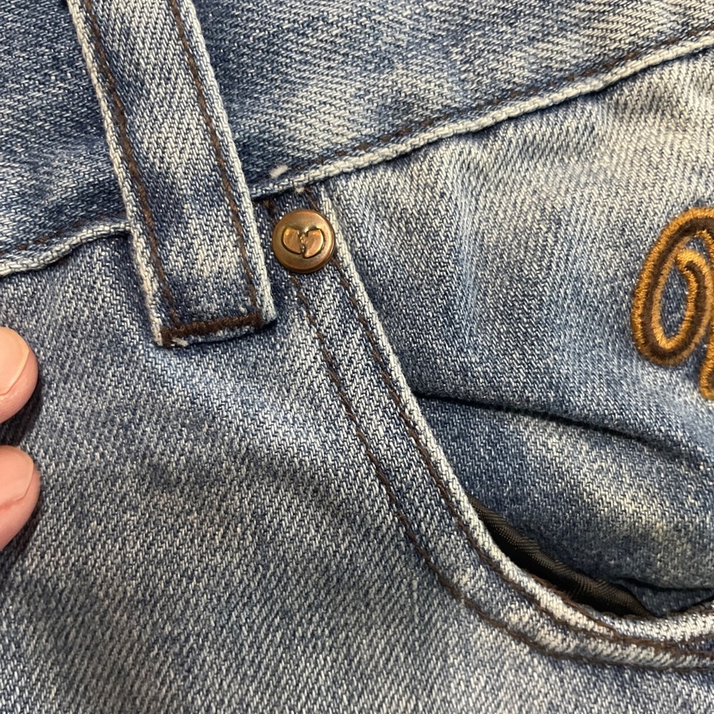 Wu Tang Wu Wear Vintage Jeans 36/36. New With Tags. Baggy Fit - Picture 4 of 12